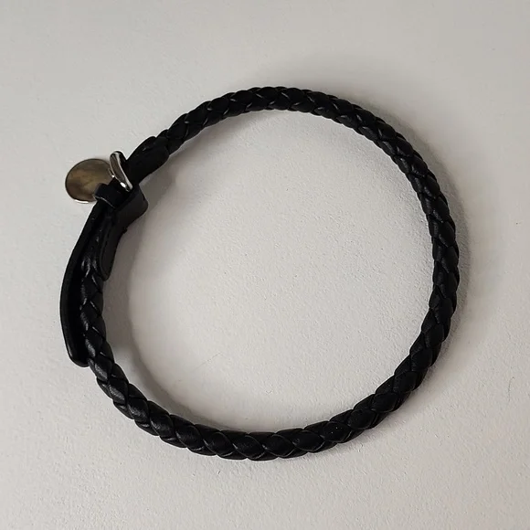 Bottega Veneta black leather choker - Picture 4 of 4